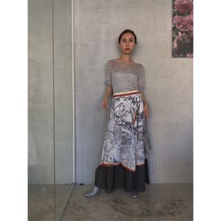 アメリヴィンテージ(Ameri VINTAGE)の＜Ameri ＞UNDRESSED CRUISE SCARF SKIRT(ロングスカート)