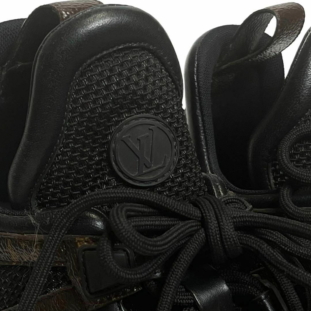 LOUIS VUITTON(ルイヴィトン)の【極美品】ルイヴィトン　LV アークライトライン スニーカー　モノグラム　レザー レディースの靴/シューズ(スニーカー)の商品写真