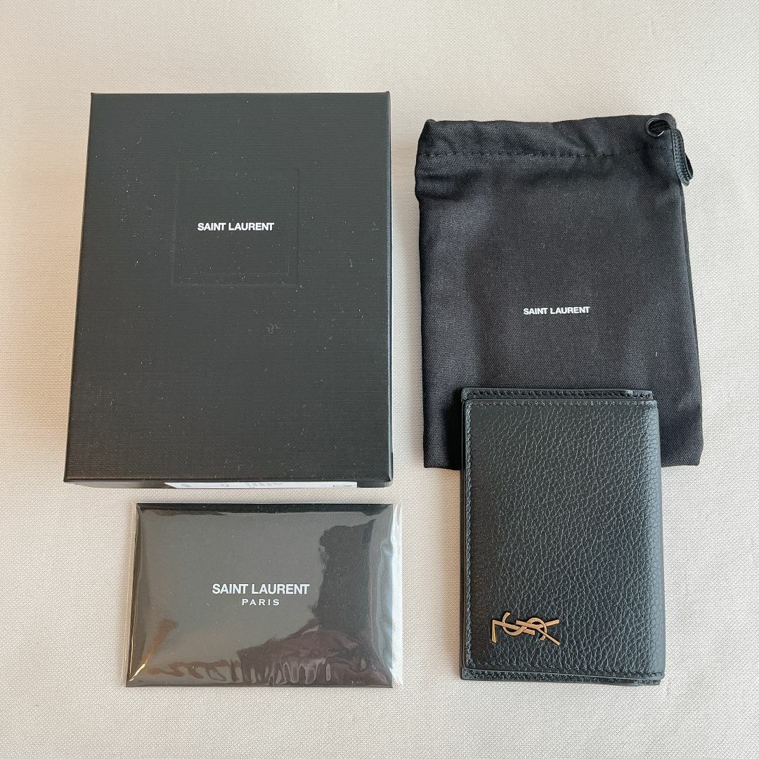 Yves Saint Laurent(イヴサンローラン)のSaint Laurent YSL タイニーモノグラム カードケース付 小銭入れ レディースのファッション小物(コインケース)の商品写真