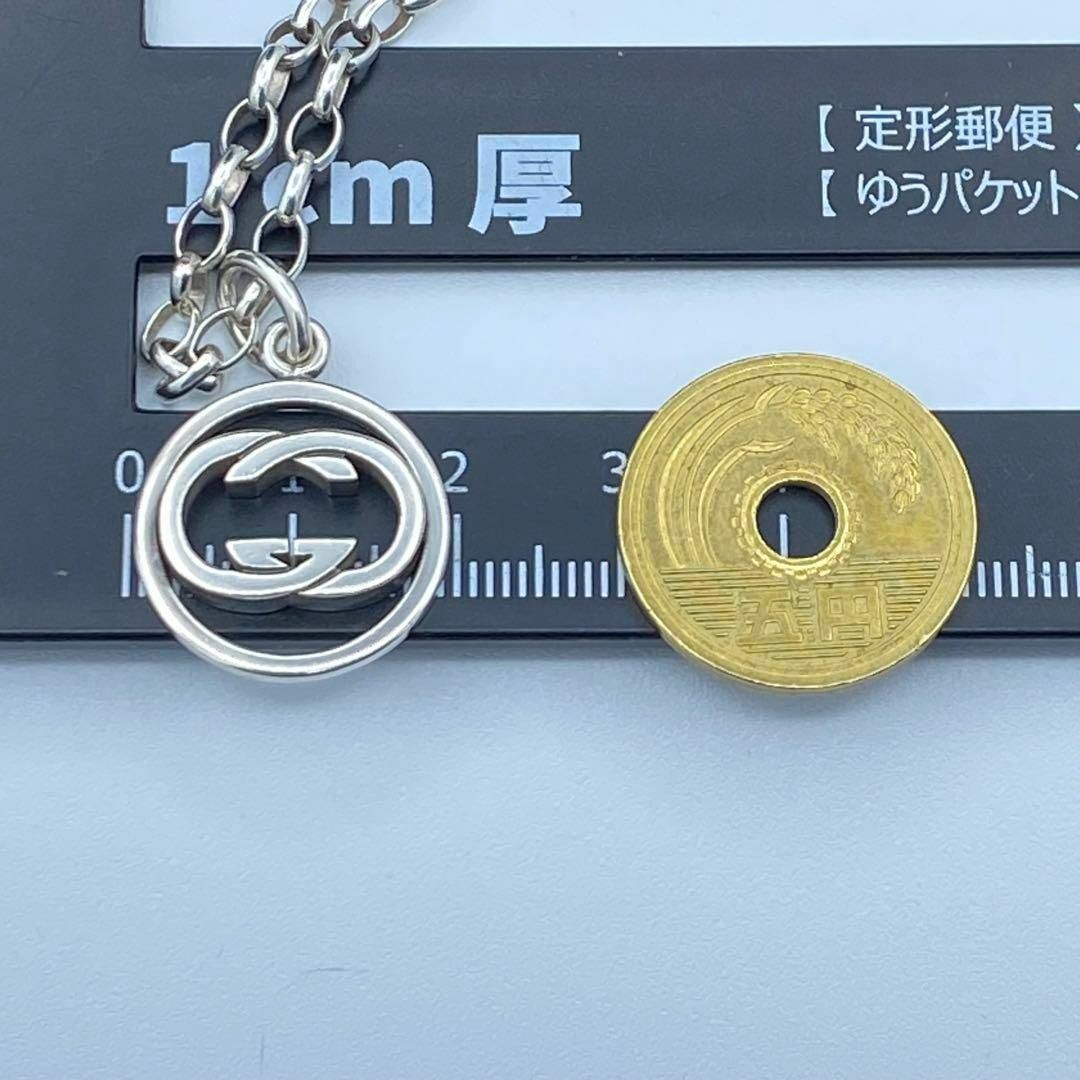 Gucci(グッチ)の《美品》　グッチ　インターロッキングG  ネックレス　SV925 メンズのアクセサリー(ネックレス)の商品写真