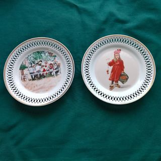 ロイヤルコペンハーゲン(ROYAL COPENHAGEN)のビングオーグレンダール  カールラーション B&G 絵皿 2種(その他)