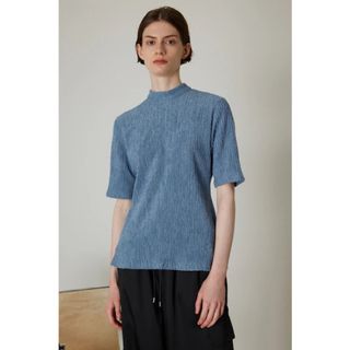 リムアーク(RIM.ARK)のRIM.ARK Half sleeve unevenness tops(カットソー(長袖/七分))