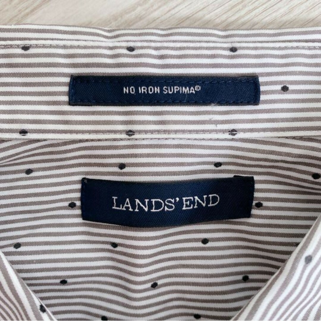 LANDS’END(ランズエンド)のランズエンド　シャツ レディースのトップス(シャツ/ブラウス(長袖/七分))の商品写真