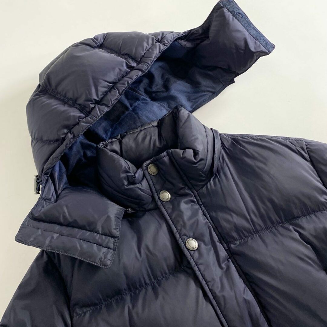 BURBERRY(バーバリー)の18b3 BURBERRY BRIT バーバリー ブリット ダウンコート S ネイビー アウター ダウンジャケット GOOSE DOWN COAT メンズのジャケット/アウター(ダウンジャケット)の商品写真