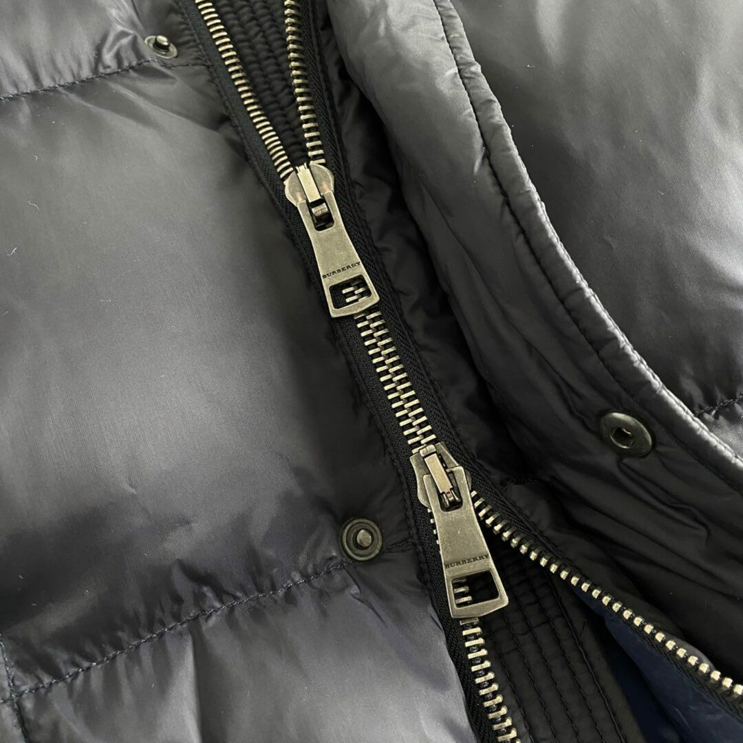 BURBERRY(バーバリー)の18b3 BURBERRY BRIT バーバリー ブリット ダウンコート S ネイビー アウター ダウンジャケット GOOSE DOWN COAT メンズのジャケット/アウター(ダウンジャケット)の商品写真