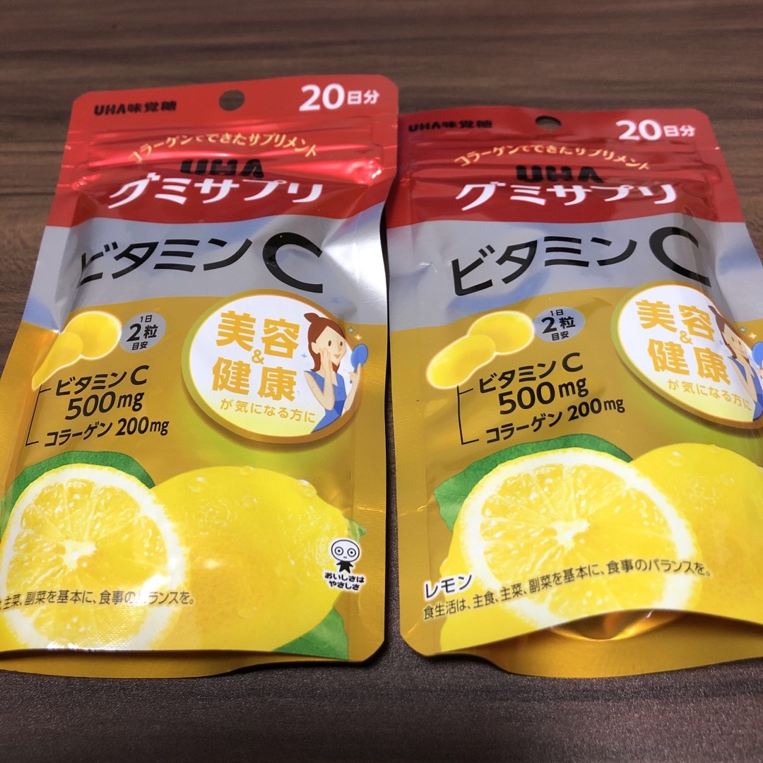 UHA味覚糖(ユーハミカクトウ)のグミサプリ　ビタミンC 40日分 食品/飲料/酒の健康食品(ビタミン)の商品写真