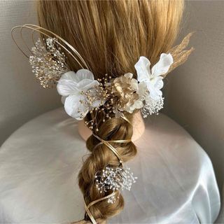 ヘッドパーツ　ヘッドドレス　ヘアピン　髪飾り　成人式髪飾り　卒業式髪飾り(ヘアアクセサリー)