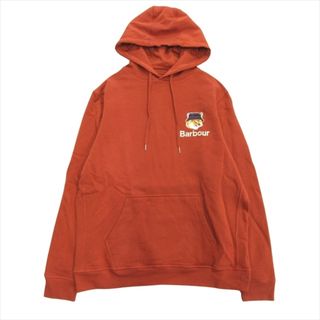 メゾンキツネ(MAISON KITSUNE')の美品 23aw メゾンキツネ × バブアー フォックスヘッド フーディ(パーカー)