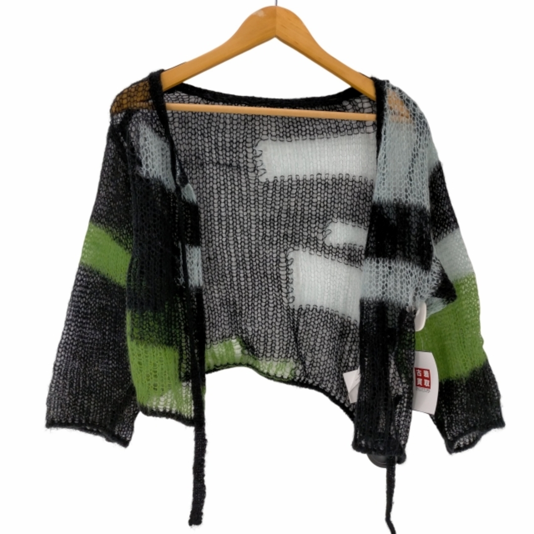 soduk_バズストアsoduk(スドーク) 22SS Patchwork Knit Cardigan