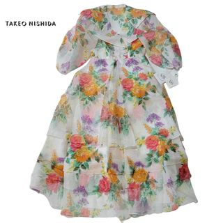 タケオニシダ(TAKEO NISHIDA)の【新品】皇室御用達 タケオニシダ 西田武生 TAKEO NISHIDA ドレス(ロングドレス)