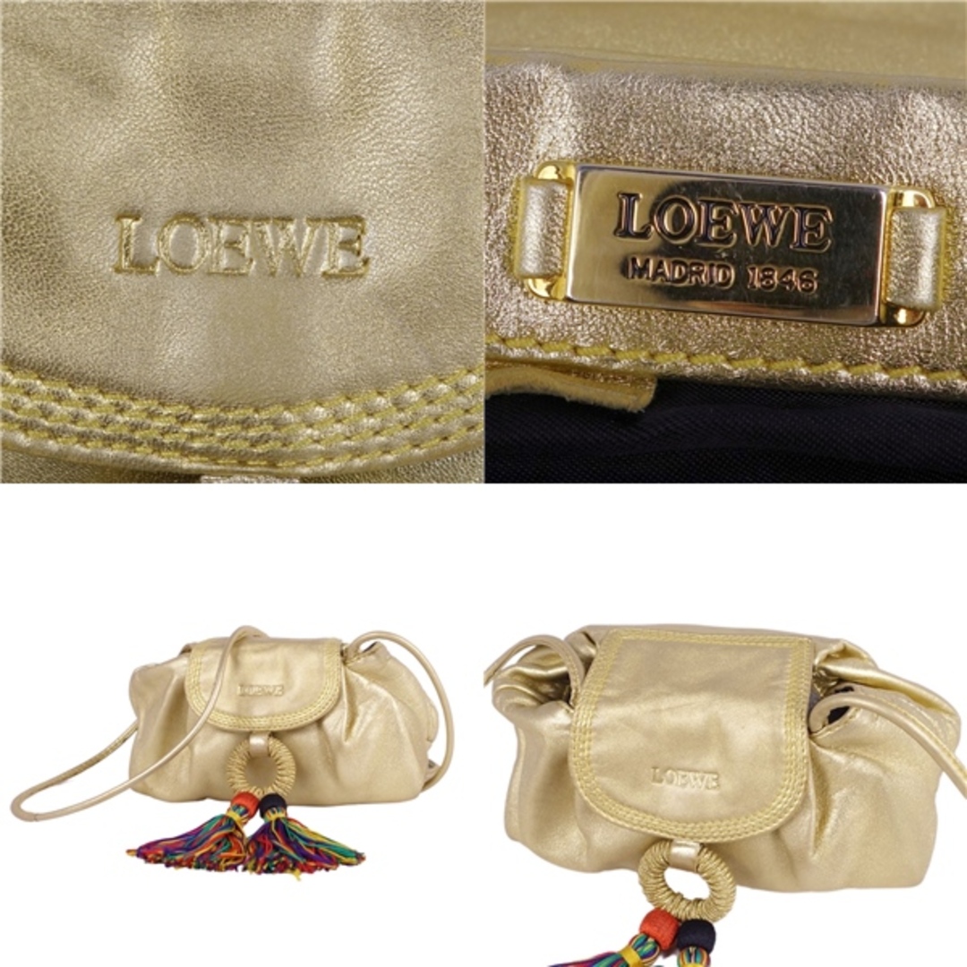 LOEWE - 美品 Vintage ロエベ LOEWE バッグ ショルダーバッグ LOEWE - 美品 Vintage ロエベ LOEWE バッグ ショルダーバッグ