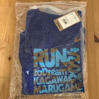 アシックス(asics)の参加賞　Tシャツ　ブルー(ウェア)