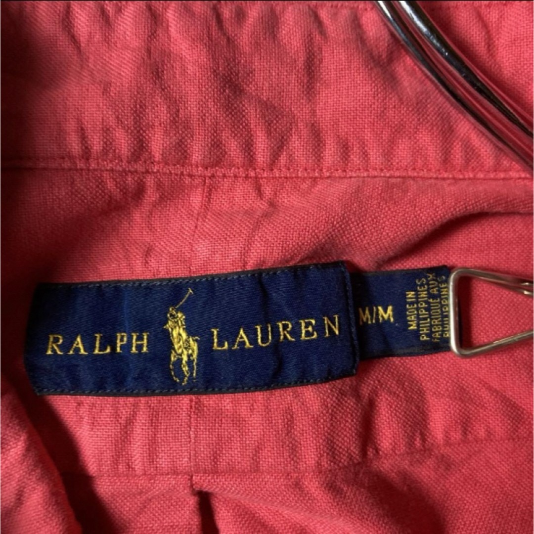 POLO RALPH LAUREN(ポロラルフローレン)の【90sオールド】ラルフローレン　激レアカラー　BDビンテージL/Sシャツ メンズのトップス(シャツ)の商品写真