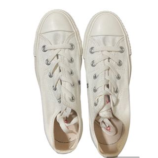 コンバース(CONVERSE)のCONVERSE コンバース スニーカー ホワイト 22.5(スニーカー)