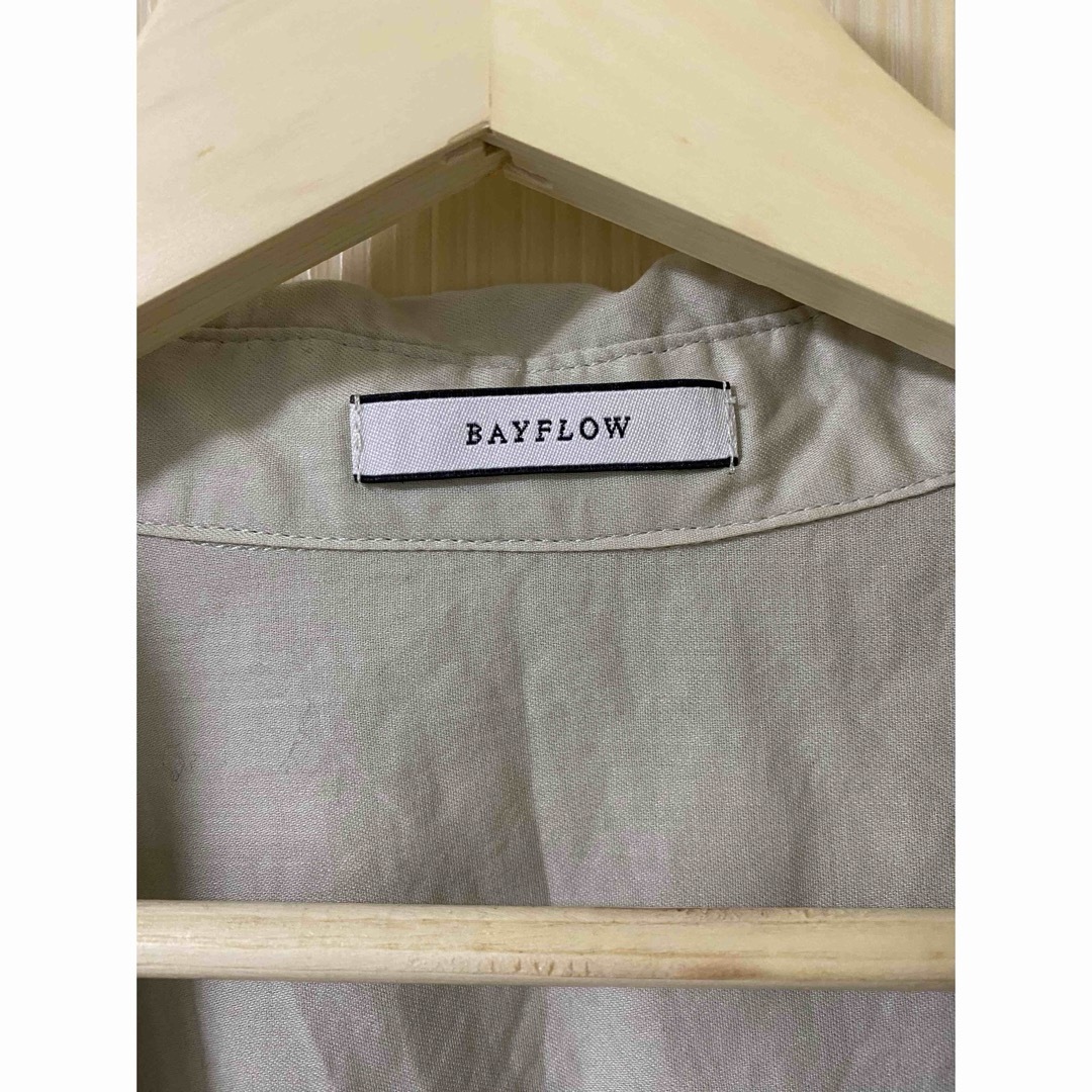 BAYFLOW(ベイフロー)のBAYFLOW スキッパーシャツ レディースのトップス(シャツ/ブラウス(半袖/袖なし))の商品写真