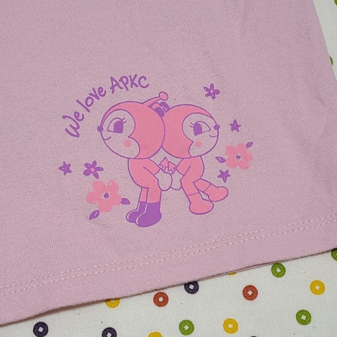 ANPANMAN KIDS COLLECTION(アンパンマンキッズコレクション)のドキンちゃん  長袖Tシャツ 100 キッズ/ベビー/マタニティのキッズ服女の子用(90cm~)(Tシャツ/カットソー)の商品写真