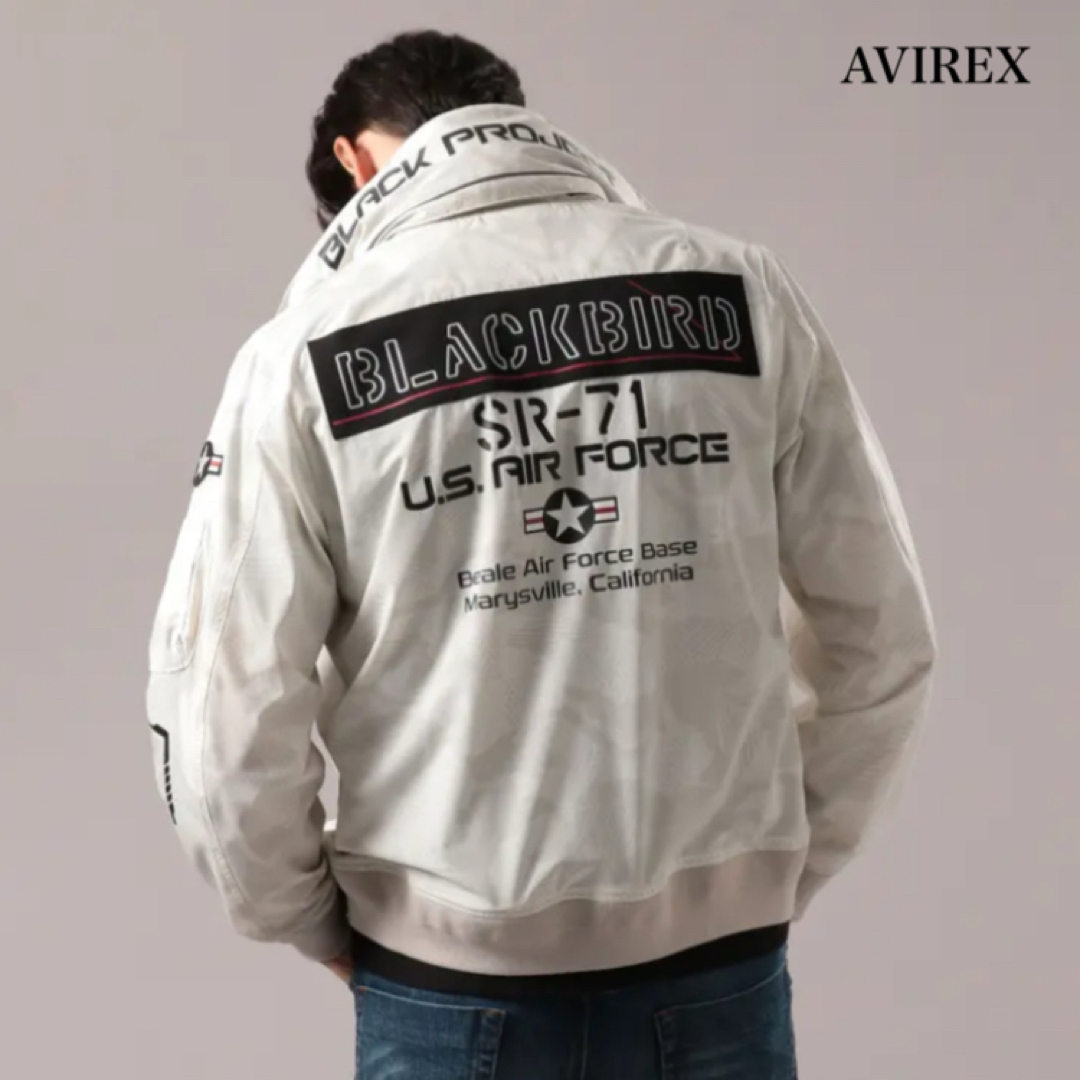 AVIREX(アヴィレックス)の【AVIREX】アヴィレックス BLACK BIRD ミリタリージャケット 迷彩 メンズのジャケット/アウター(ミリタリージャケット)の商品写真