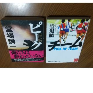 「ピーク」「チーム」堂場瞬一　２冊セット(文学/小説)