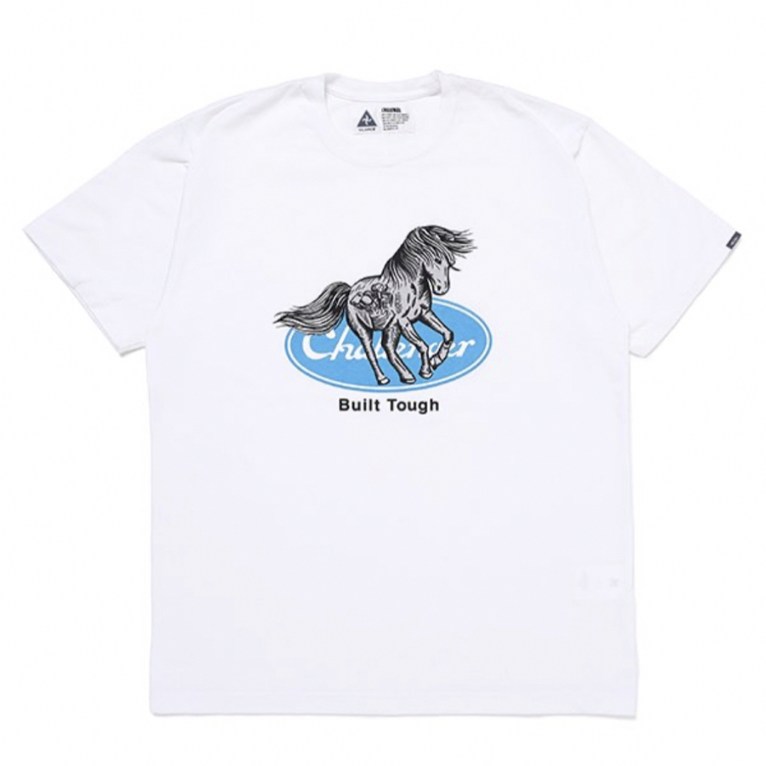 NEIGHBORHOOD(ネイバーフッド)のXL白【CHALLENGER】HORSE TEE／新品タグ付／送料込 メンズのトップス(Tシャツ/カットソー(半袖/袖なし))の商品写真