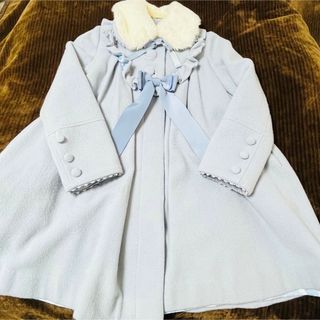 アンジェリックプリティー(Angelic Pretty)のマリアンヌコート　angelic pretty サックス(ロングコート)