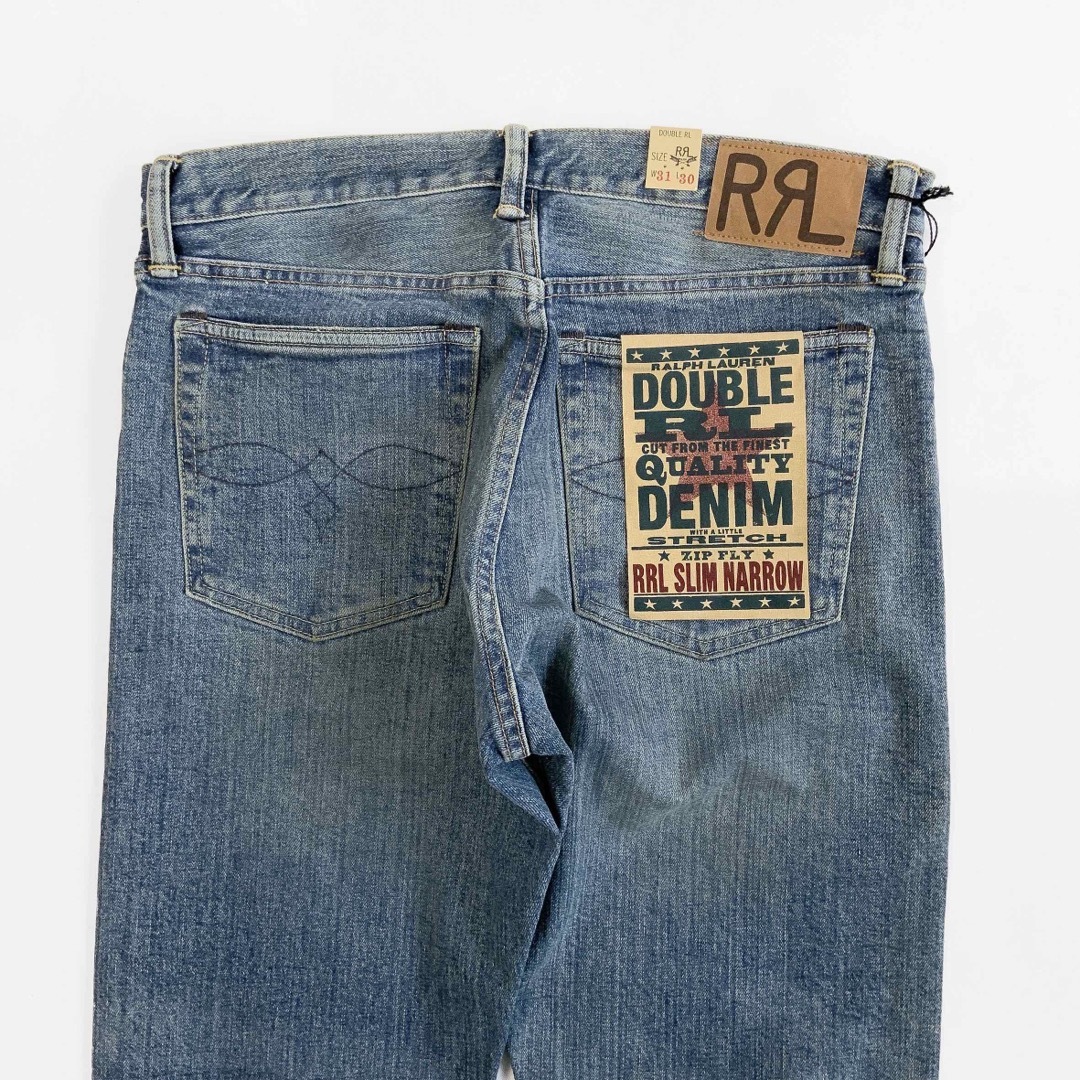 RRL(ダブルアールエル)の23FW 新品 RRL ダブルアールエル スリム ジーンズ デニム パンツ 31 メンズのパンツ(デニム/ジーンズ)の商品写真