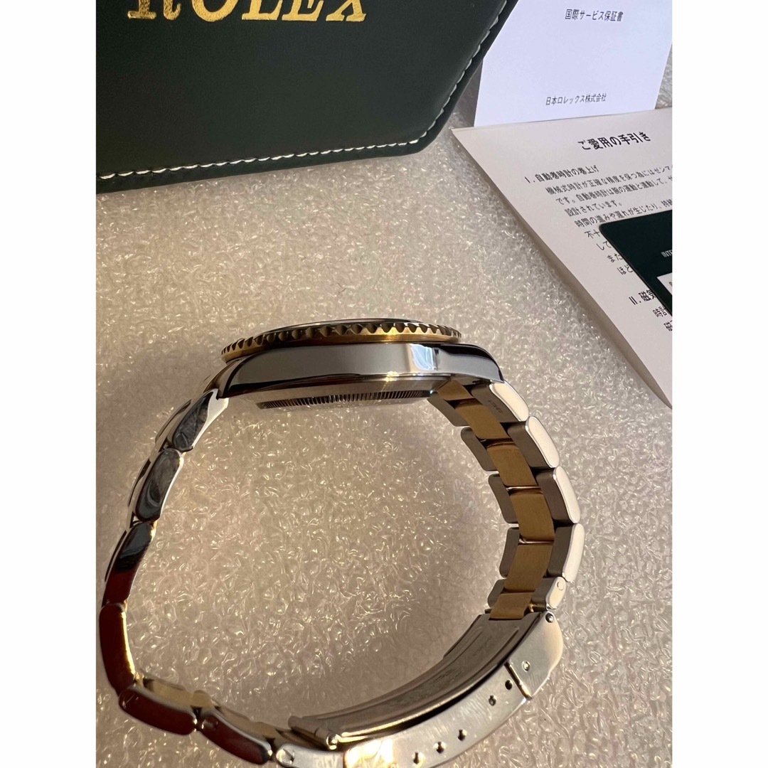 ROLEX(ロレックス)の日ロレOH済 ROLEX サブマリーナ 16613 青サブ Y番 金通しバックル メンズの時計(腕時計(アナログ))の商品写真