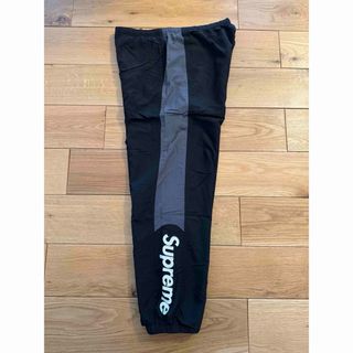 Supreme Spellout Embroidered Track Pant Black