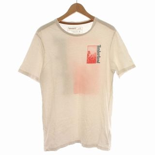 ティンバーランド(Timberland)のTimberland ティンバーランド Tシャツ 半袖 バックプリント L 白(Tシャツ/カットソー(半袖/袖なし))