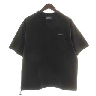 ジャーナルスタンダード(JOURNAL STANDARD)のTHOUSAND MILE Tシャツ カットソー 半袖 クルーネック M 黒(Tシャツ/カットソー(半袖/袖なし))