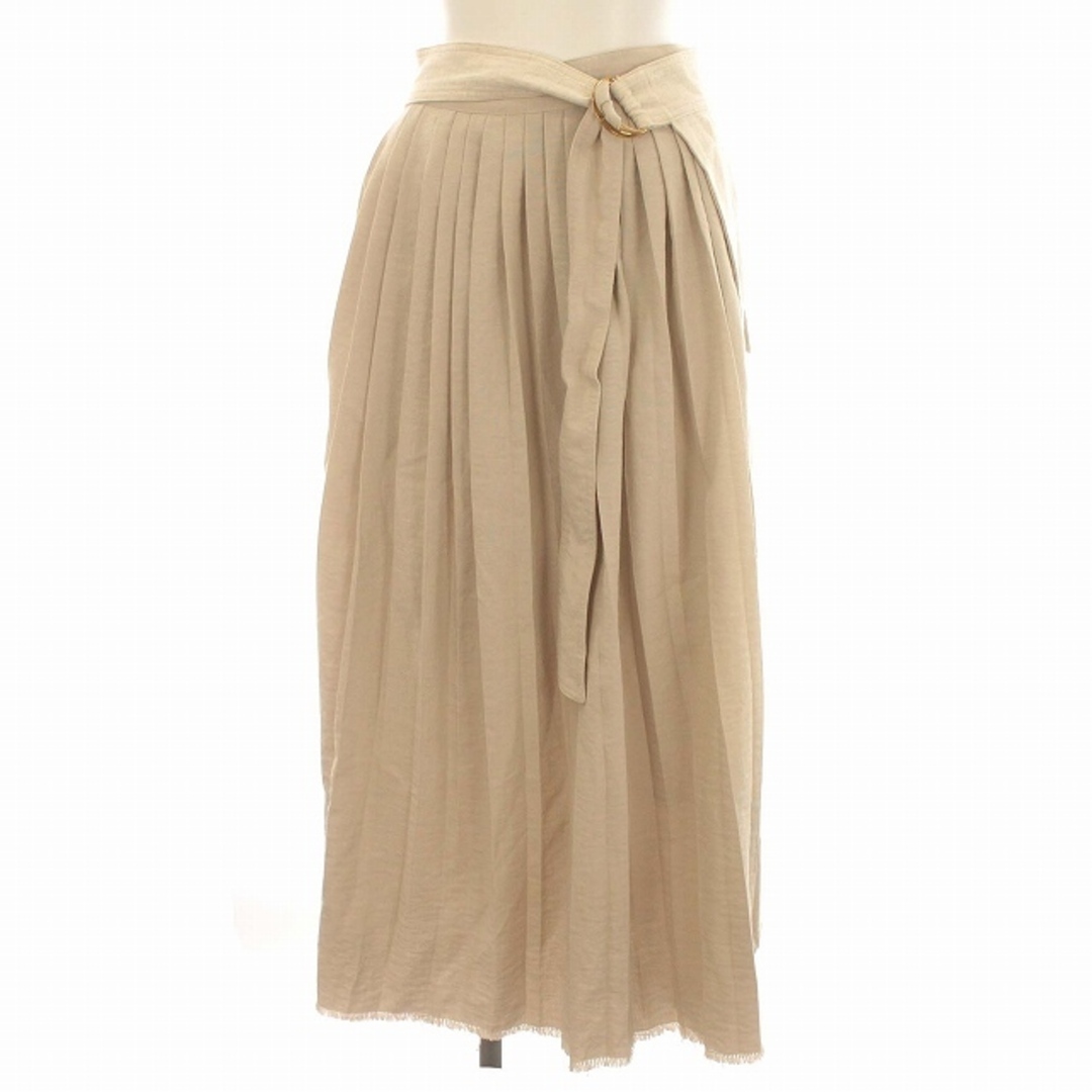 COCO DEAL(ココディール)のココディール COCO DEAL スカート プリーツ ロング 生成り ベージュ レディースのスカート(ロングスカート)の商品写真