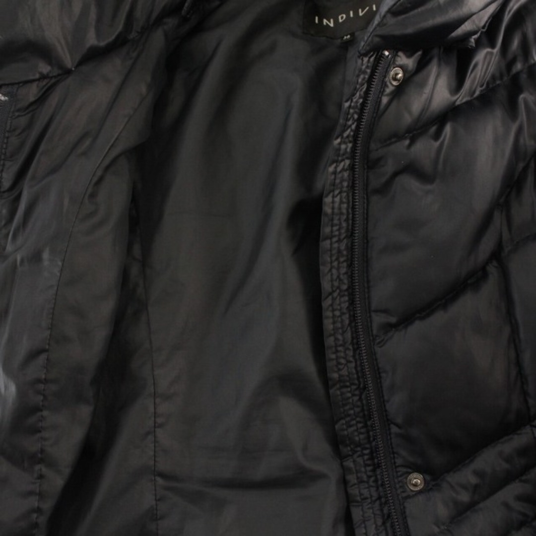INDIVI(インディヴィ)のインディヴィ INDIVI ダウンコート シングル 36 S 紺 ネイビー レディースのジャケット/アウター(ダウンコート)の商品写真