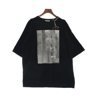 メゾンスペシャル(MAISON SPECIAL)のMAISON SPECIAL Tシャツ・カットソー 01(M位) 黒 【古着】【中古】(Tシャツ/カットソー(半袖/袖なし))