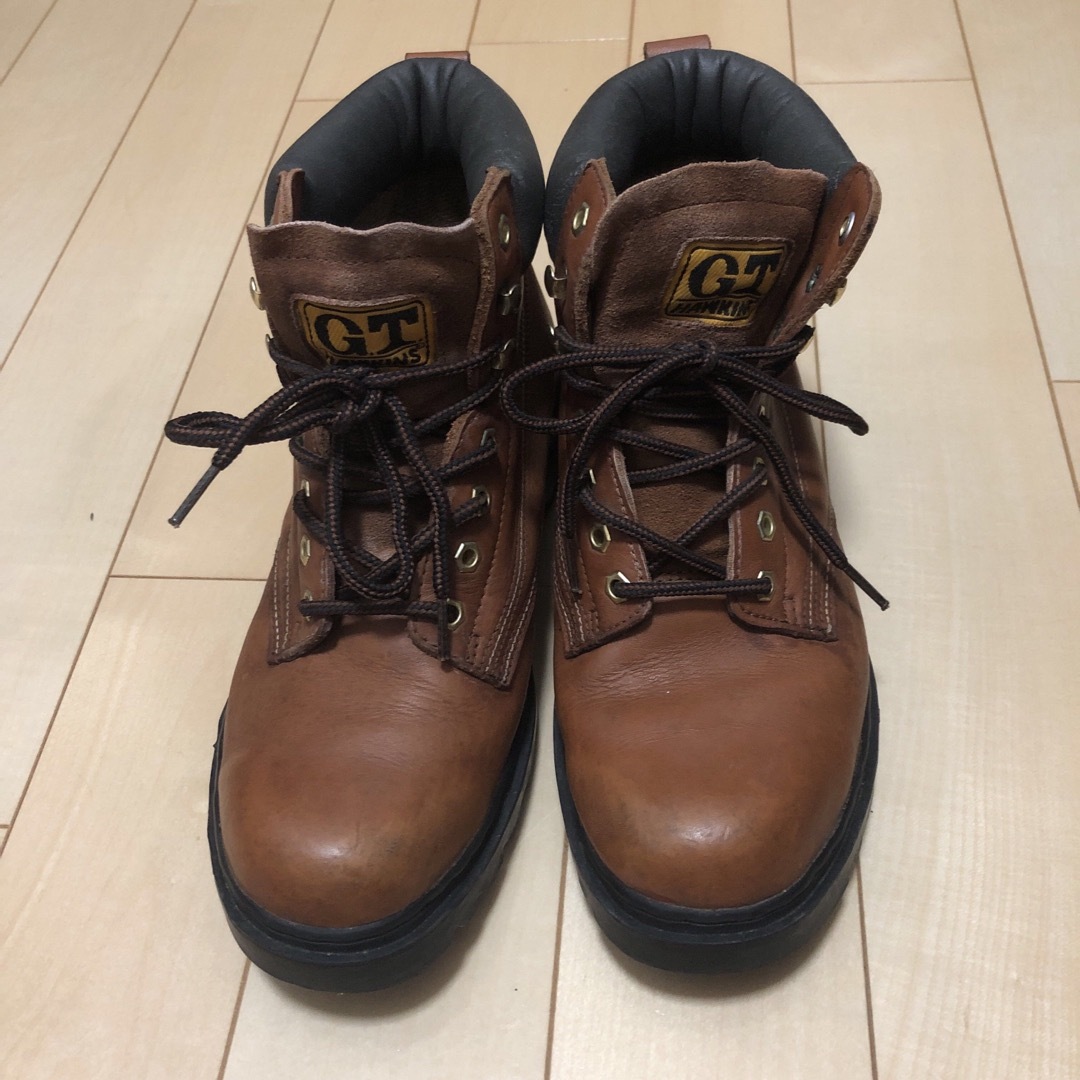 G.T. HAWKINS(ジーティーホーキンス)のHawkins ホーキンス レザー ブーツ ハイカット vintage 登山 メンズの靴/シューズ(ブーツ)の商品写真
