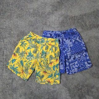 BREEZE ▲▽▲ カモフラ ハーフパンツ 110キッズ服男の子用(90cm~)