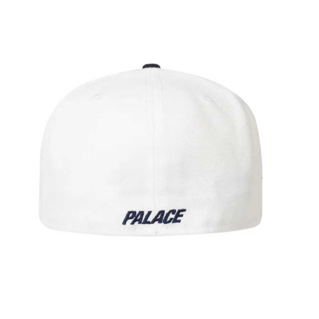 PALACE(パレス)のP NEW ERA LP 59FIFTY WHITE  NAVY 7 1/4 メンズの帽子(キャップ)の商品写真