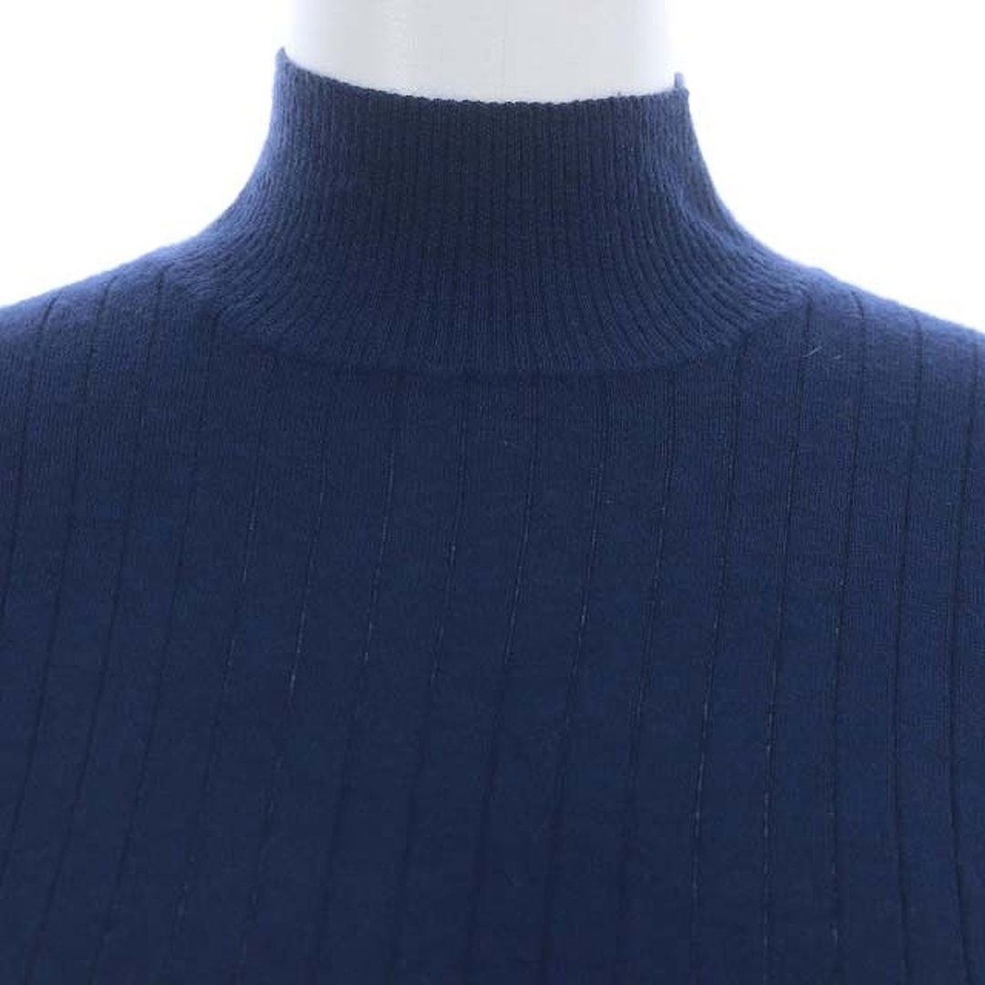 MADISONBLUE(マディソンブルー)のマディソンブルー HIGH NECK RIB PO CA カシミヤニット レディースのトップス(ニット/セーター)の商品写真