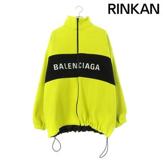 バレンシアガ(Balenciaga)のバレンシアガ  571439 TGU08 フロントロゴフリースブルゾン メンズ 44(ブルゾン)