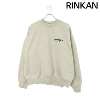 フィアオブゴッド(FEAR OF GOD)のフォグ  ESSENTIALS CREWNECK フロッキーバックロゴスウェット メンズ XL(スウェット)