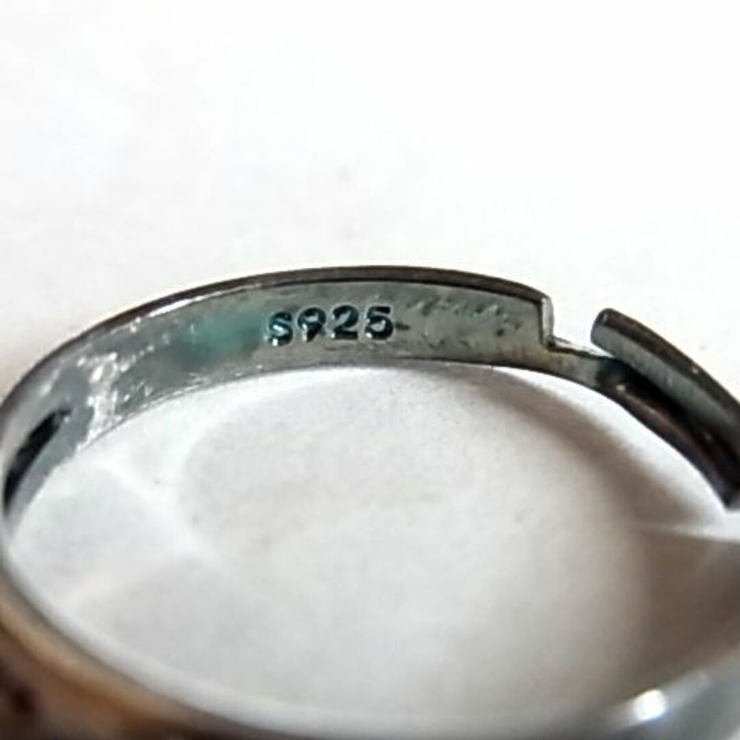 未使用品SVシルバー925リング指輪13号フリーサイズ調節1314 メンズのアクセサリー(リング(指輪))の商品写真