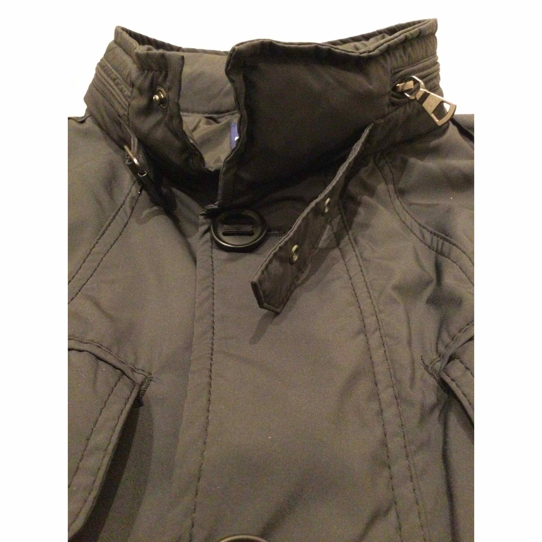 UNIQLO(ユニクロ)の美品★UNIQLO ブルゾン ジャケット アウター  フード付（L）黒 メンズのジャケット/アウター(ブルゾン)の商品写真