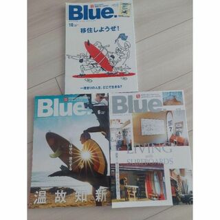Blue. 3冊セット 2019,2020,2021 サーフィン(趣味/スポーツ)