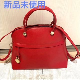 18cm持ち手美品 FURLA フルラ WB00386 BX0305 DANAE 2WAY バケットバッグ 1点 ピンク レディース AY4319W1