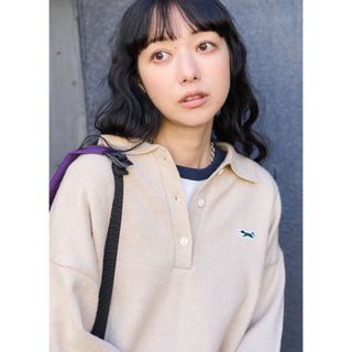 フリークスストア(FREAK'S STORE)のTOWN CRAFT×FREAK’S STORE/ 別注 ポロニットニット(ニット/セーター)