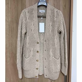 sacai / サカイ | 2020AW | Wool Knit Cardigan アシンメトリー ウール ニット カーディガン | 1 | ホワイト | メンズ