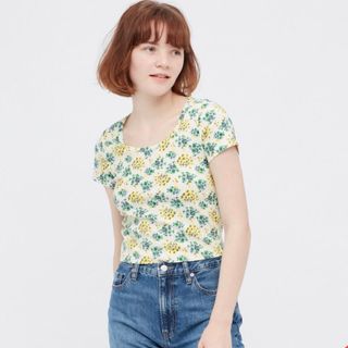 ユニクロ(UNIQLO)の美品　ユニクロ　ポールアンドジョー　Tシャツ(Tシャツ(半袖/袖なし))