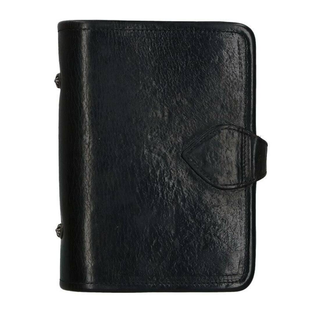 Chrome Hearts(クロムハーツ)のクロムハーツ  AGENDA PLAIN クロスボールボタン手帳カバー メンズ メンズのファッション小物(手帳)の商品写真