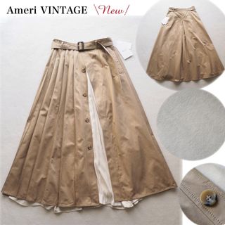 アメリヴィンテージ(Ameri VINTAGE)の新品 Ameri VINTAGE SOPHIA 2WAY TRENCHSKIRT(ロングスカート)