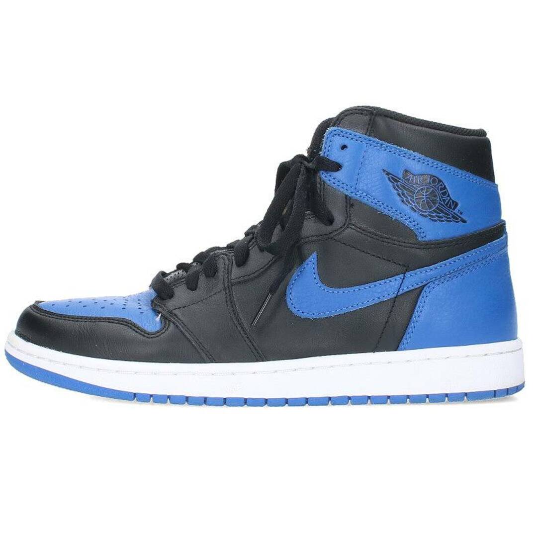 NIKE(ナイキ)のナイキ  AIR JORDAN 1 RETRO HIGH OG ROYAL 555088-007 エアジョーダン1レトロハイオージーロイヤルスニーカー メンズ 28cm メンズの靴/シューズ(スニーカー)の商品写真