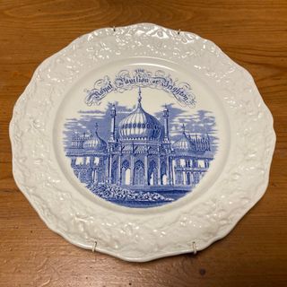 メイソンズ(MASON'S)のMASON's壁掛け金具付き絵皿　ヴィンテージ品(食器)