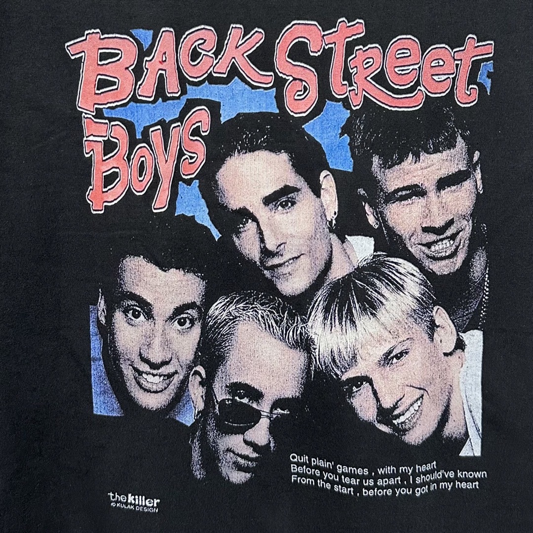 BACK STREET BOYS Tシャツ 黒 メンズのトップス(Tシャツ/カットソー(半袖/袖なし))の商品写真